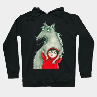 Little Red Riding Hood & the Wolf Hoodie